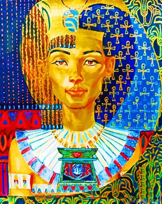 Aesthetic Egyptian Pharaon Painting By Numbers Kits