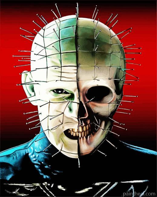 Hellraiser Pinhead Painting By Numbers Kits