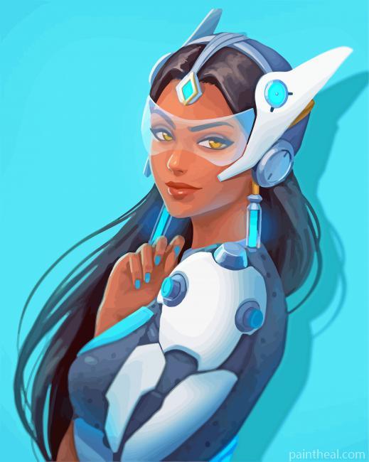 Beautiful Symetra Painting By Numbers Kits