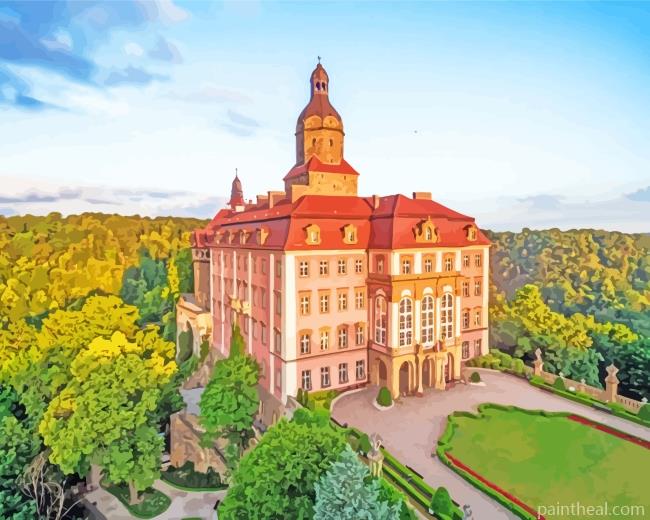 Ksiaz Castle Painting By Numbers Kits