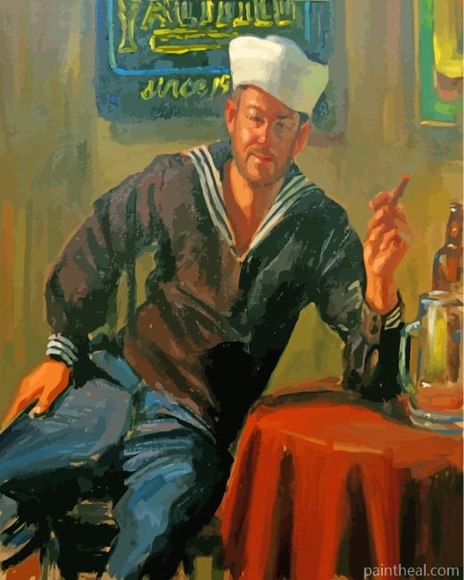 Drunken Sailor Painting By Numbers Kits