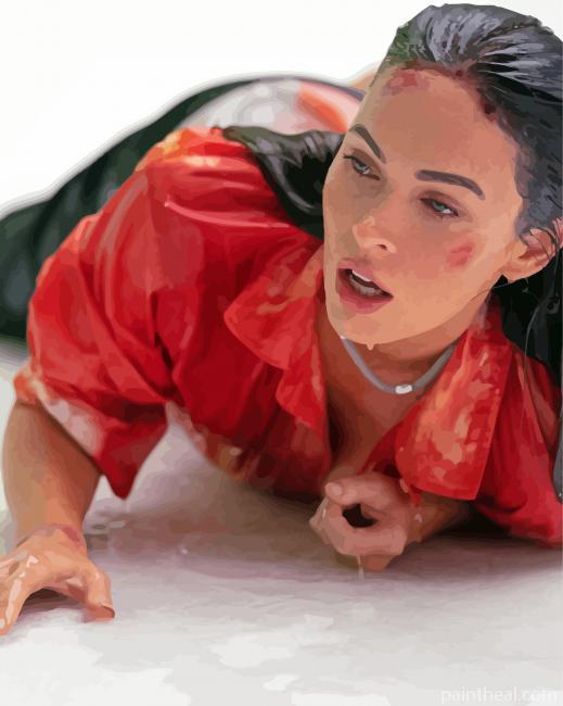 Megan Fox Till Death Painting By Numbers Kits
