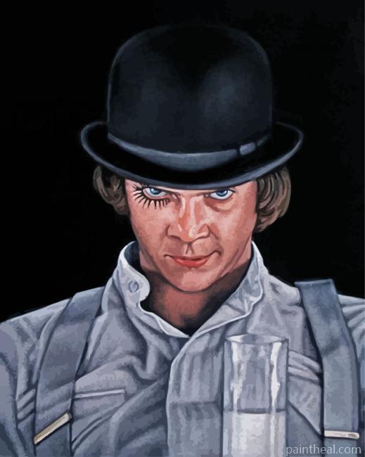 Clockwork Orange Horror Movie Painting By Numbers Kits