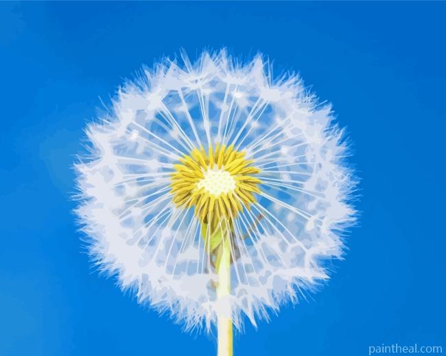 Dandelion Plant Painting By Numbers Kits