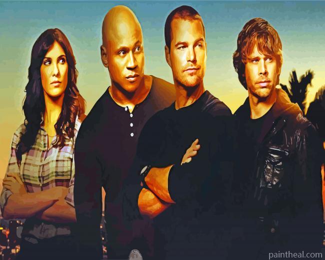 Ncis Characters Painting By Numbers Kits