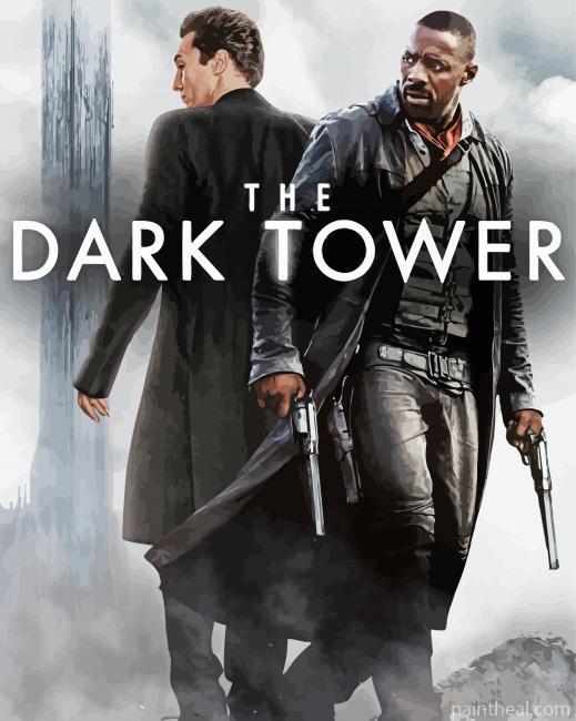 The Dark Tower Poster Painting By Numbers Kits
