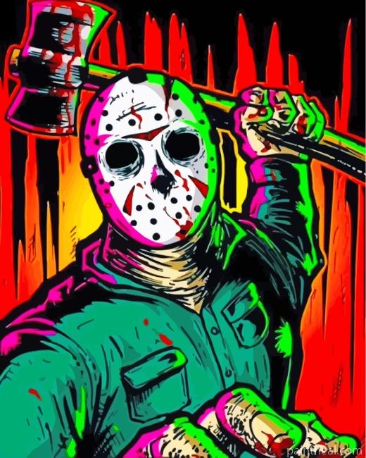 Jason Illustration Painting By Numbers Kits