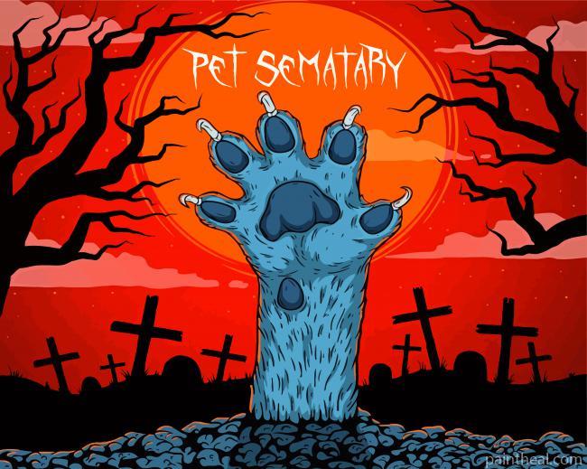 Horror Film Pet Sematary Painting By Numbers Kits