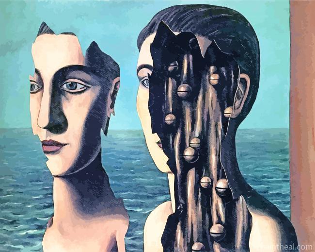 Rene Magritte The Double Secret Painting By Numbers Kits