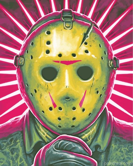 Jason Horror Movie Painting By Numbers Kits