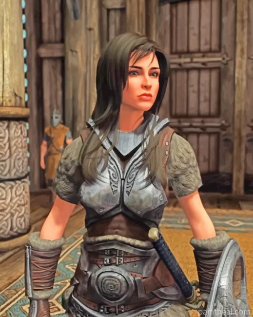 Skyrim Iydia Painting By Numbers Kits