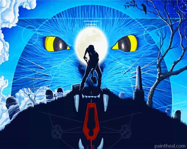 Pet Sematary Horror Movie Painting By Numbers Kits