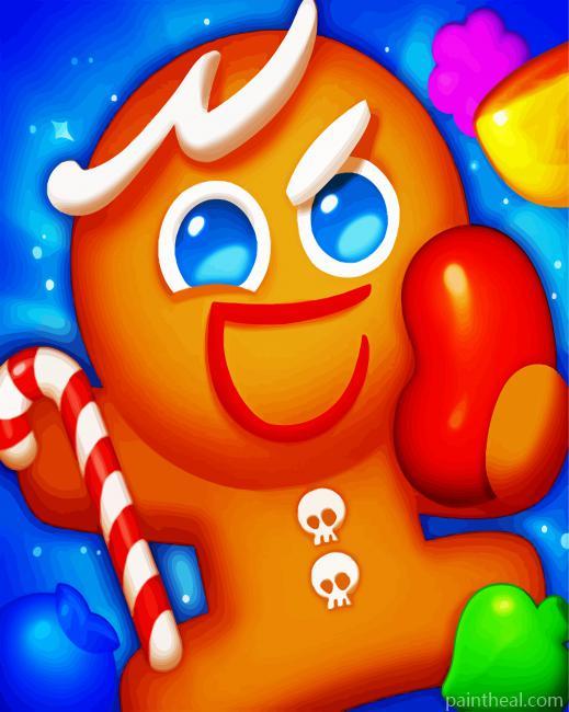 Cookie Run Character Painting By Numbers Kits