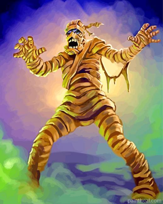 Scooby Doo Mummy Painting By Numbers Kits