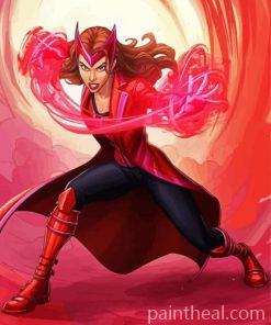 Wanda Maximoff Painting By Numbers Kits