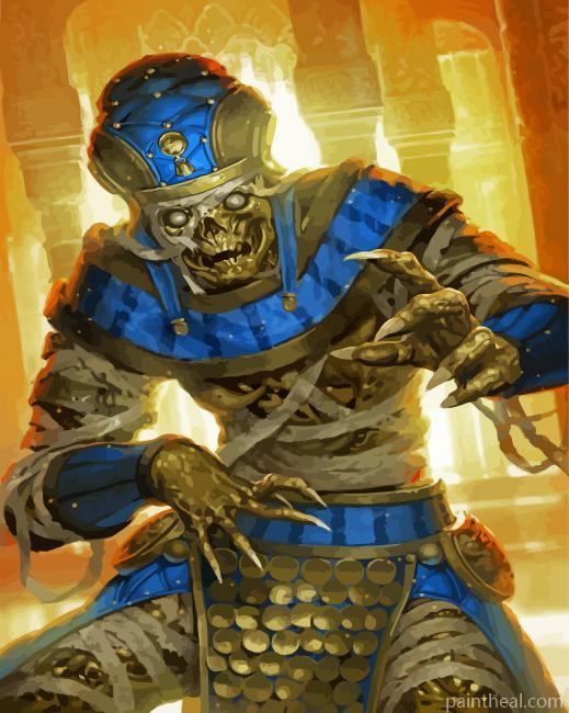 Supervillain Mummy Painting By Numbers Kits