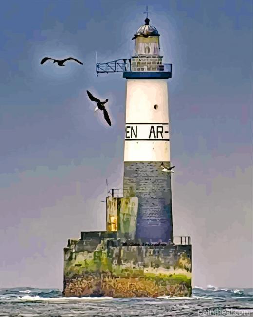 Phare Lighthouse Painting By Numbers Kits