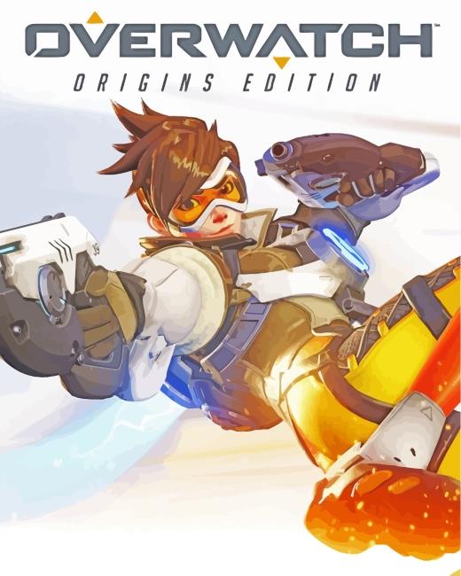 Overwatch Video Game Painting By Numbers Kits