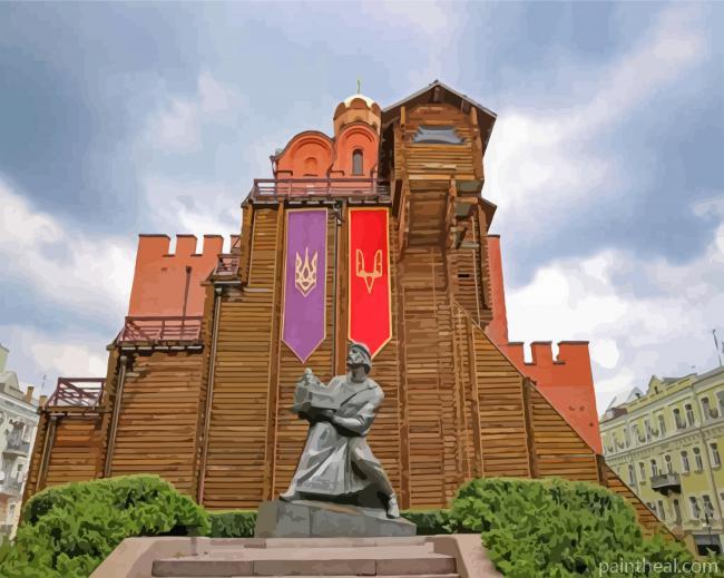 Golden Gate Kiev Painting By Numbers Kits