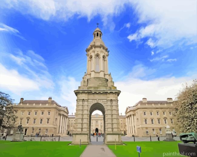Trinity College Dublin Painting By Numbers Kits