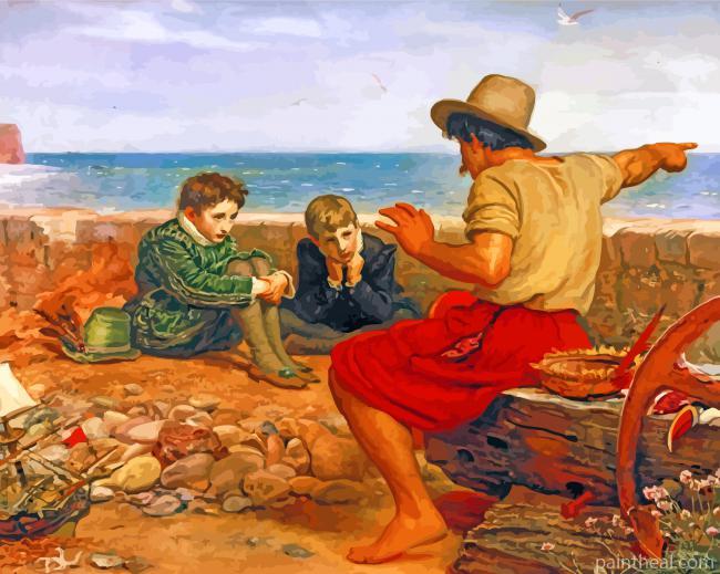 The Boyhood of Raleigh Painting By Numbers Kits
