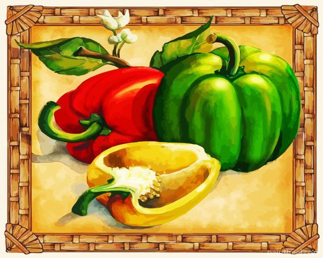 Aesthetic Peppers Painting By Numbers Kits