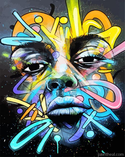 Grafitti Arts Painting By Numbers Kits