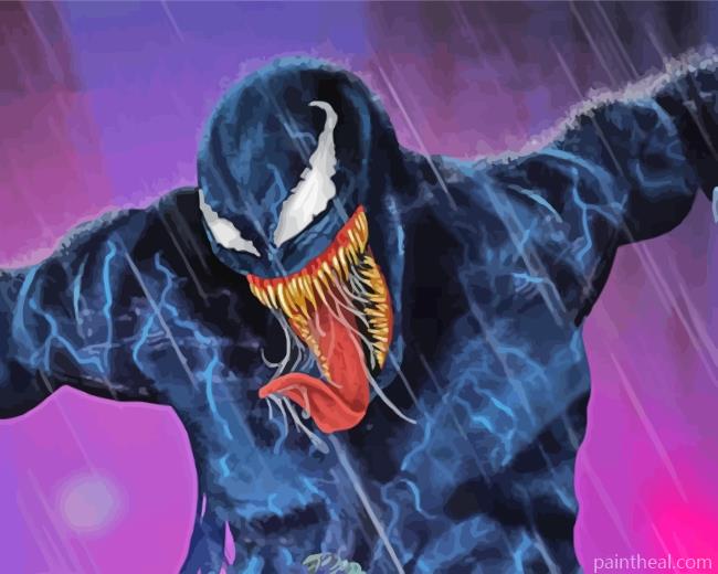 Venom Movie Art Painting By Numbers Kits