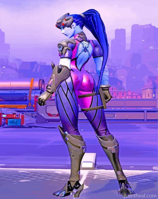 Widowmaker Overwatch Painting By Numbers Kits