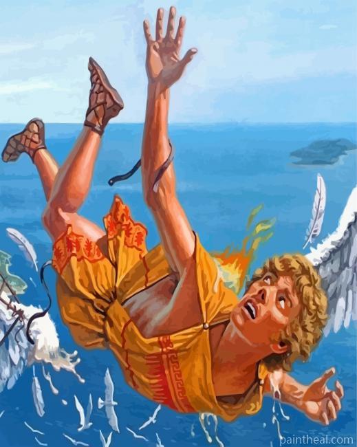 Falling Icarus Painting By Numbers Kits