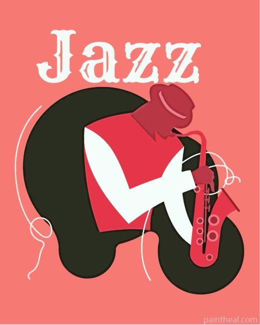 Jazz Art Painting By Numbers Kits