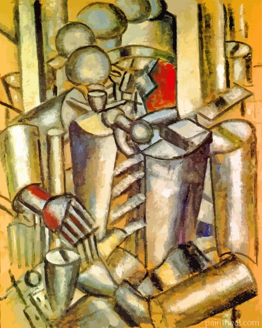 Soldiers With A Pipe Painting By Numbers Kits