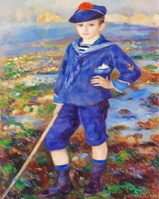 Pierre Auguste Sailor Boy Painting By Numbers Kits