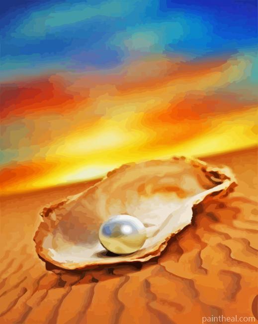 Sunset Pearl Painting By Numbers Kits