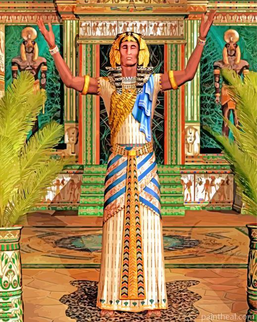 Ancient Pharaon Painting By Numbers Kits