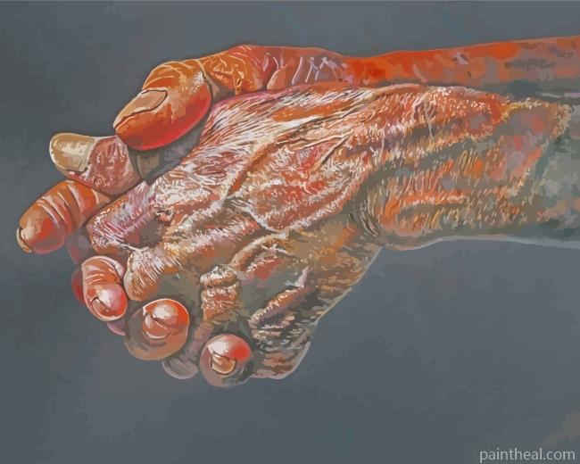 Old Hands Painting By Numbers Kits