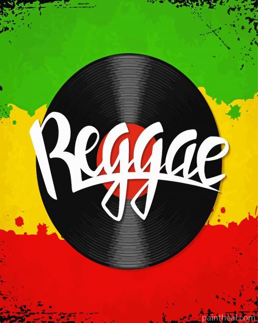 Jamaican Reggae Music Painting By Numbers Kits