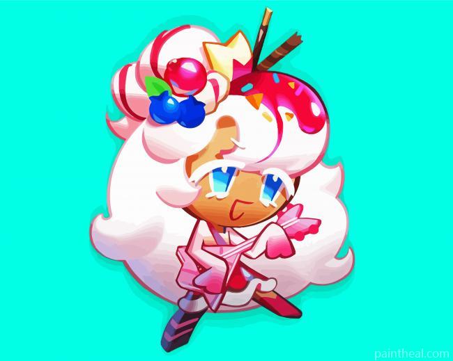 Cookie Run Girl Character Painting By Numbers Kits