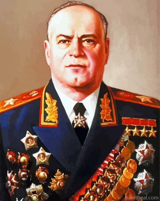 Georgy Zhukov Painting By Numbers Kits