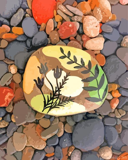 Artistic Pebbles Painting By Numbers Kits