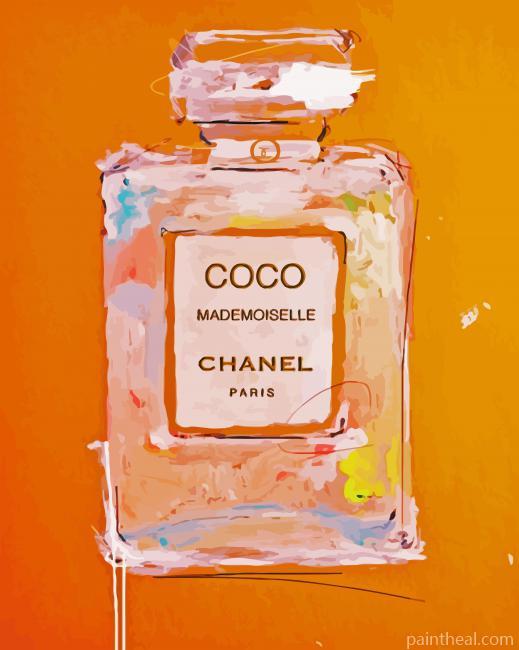 Coco Chanel Perfume Painting By Numbers Kits