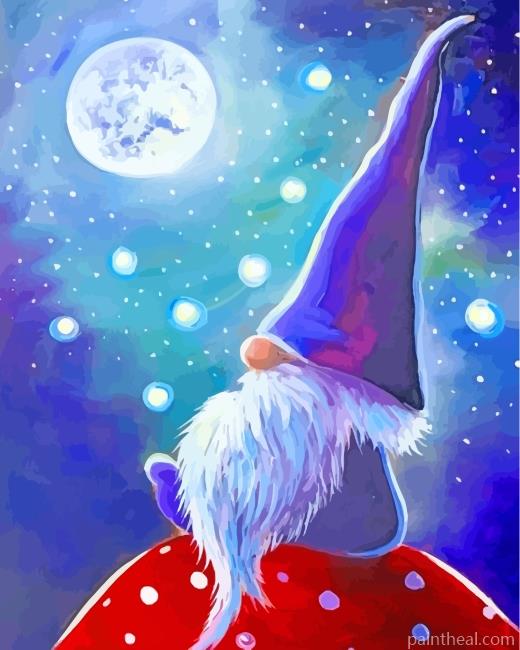 Magical Gnome Painting By Numbers Kits