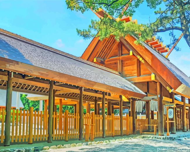 Atsuta Jingu Nagoya Painting By Numbers Kits