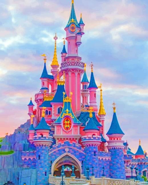 Disneyland Paris Painting By Numbers Kits