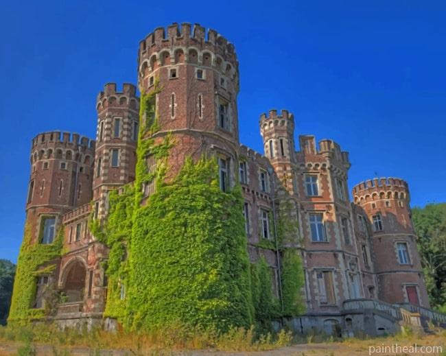 Castle Moulbaix Painting By Numbers Kits