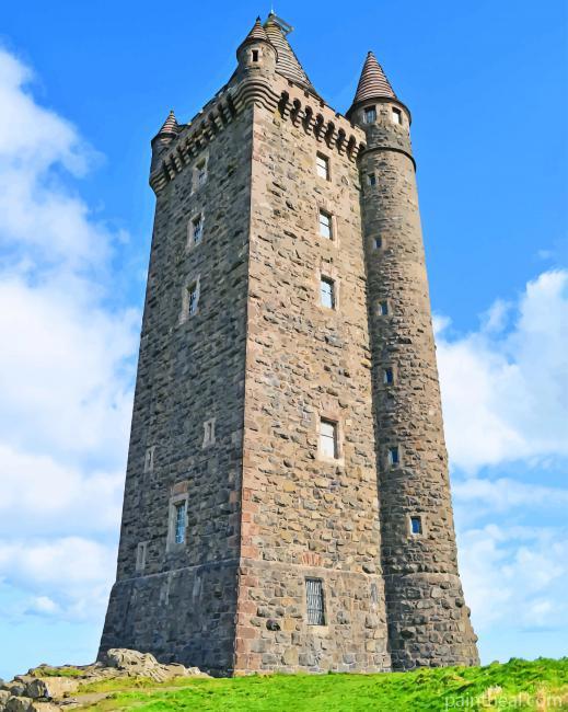 Scrabo Tower Painting By Numbers Kits