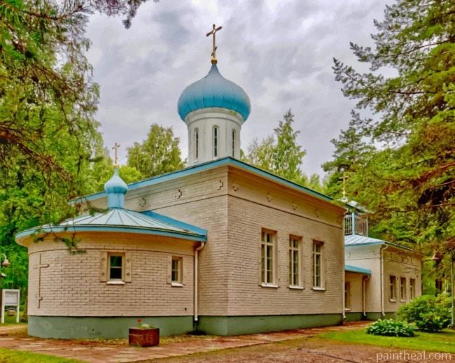 Orthodox Church Porvoo Painting By Numbers Kits