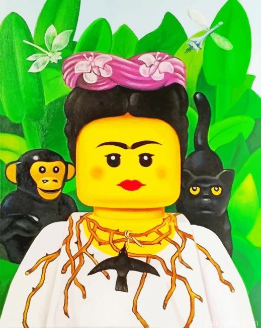 Frida Khalo Art Painting By Numbers Kits