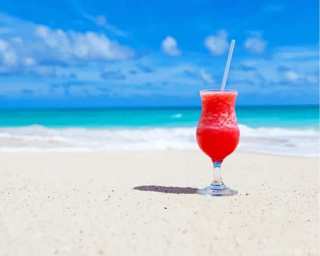 Beach Caribbean Cocktail Painting By Numbers Kits
