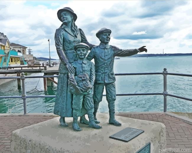 Annie Moore Monument Painting By Numbers Kits